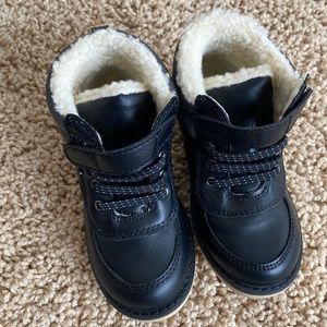 Boys Black Dress Boots